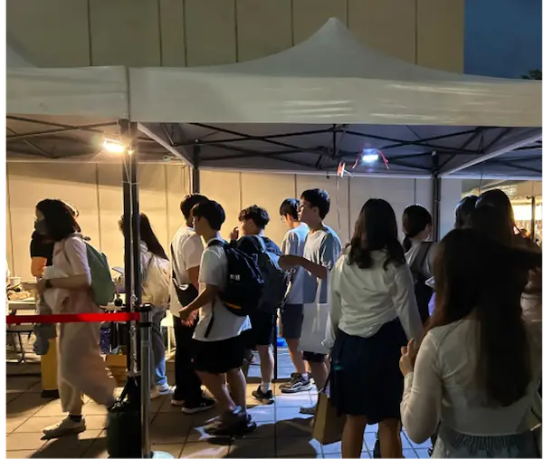 校園現場宣傳活動照片